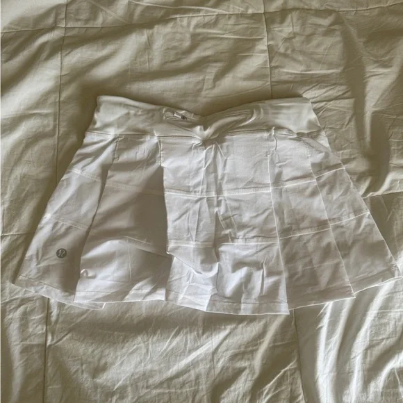 White Athletic Skirt Pace Rival Mid-Rise Skirt Size 4 - Picture 13 of 13